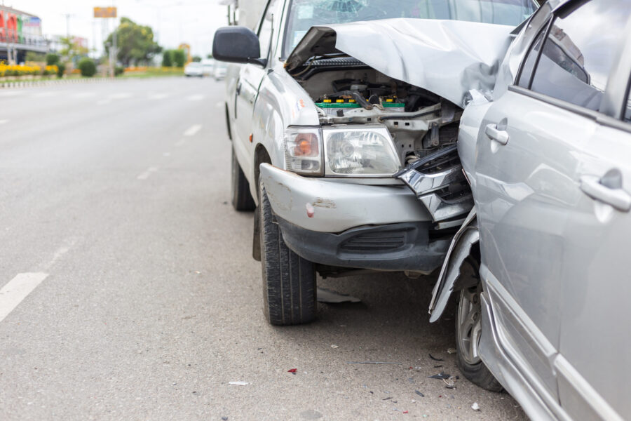 Car Collision Near D-Mart on Olde Greenwich Drive [Fredericksburg, VA]